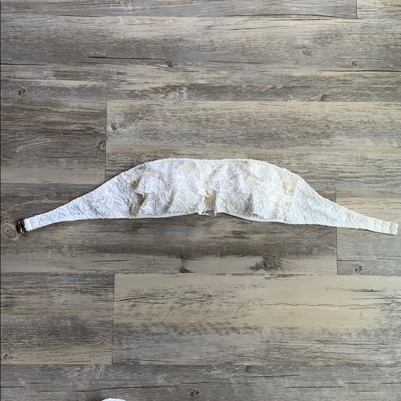 Women's Victoria’s Secret Lace Strapless Bikini Swimsuit Small Large - Picture 4 of 15